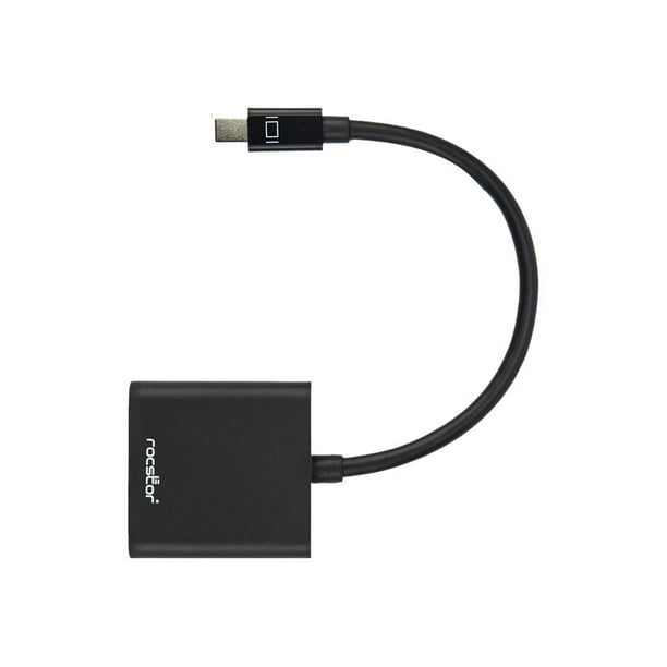 6IN Mini DISPLAYPORT to VGA Compatible with ROCSTOR Y10A199-B1 